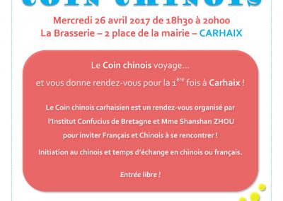 Coin Chinois à Carhaix