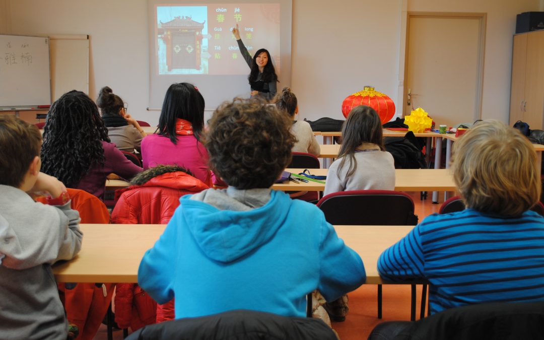 Cours de chinois adolescents