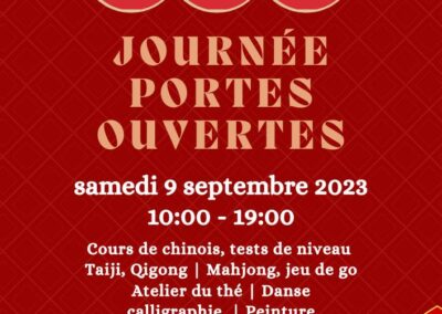 Portes ouvertes – 09/09/2023